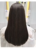透明感◎暗髪カラー