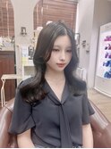 韓国くびれロング レイヤーオルチャン小顔前髪艶髪 髪質改善