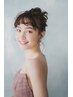 ヘアセット+フルメイク￥14300／土日祝朝9:00から受付
