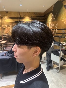 インアンドヤング(in&yang) ニュアンスパーマ/ショートセンターパート