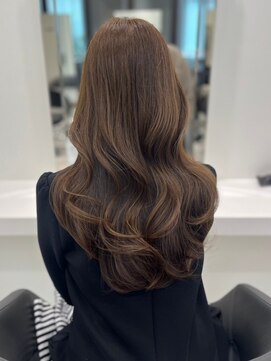 ベレーザシェルト(Beleza scelto) 10764艶髪マロンベージュ姫カットレイヤー韓国風巻きグレージュ