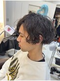 スパイラルパーマ