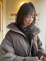 ヒントステーション(HINTSTATION)&nbsp;〈浅草 半個室〉ウルフレイヤー/シアーグレージュ