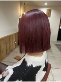 ボルドーピンク