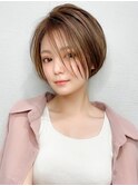 【NEW OPEN】小顔前髪なし後れ毛サイドバングメルティカラー