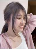 前髪カット顔まわりカットおくれ毛