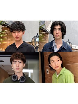 扱いやすさ/清潔感/お洒落…なりたいが叶うサロン。メンズのヘッドスパやスパイラルパーマMENUもオススメ!!