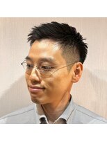 ジェントル(GENTLE) 清潔感×爽やかさが魅力◎爽快ツーブロックショート