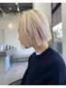 カット+ハイブリーチ(ケアブリーチ2回+ケアカラー)