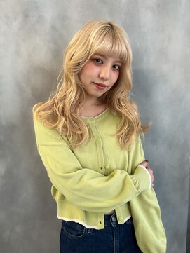 グロウバイニューヨークニューヨーク(Grow by NYNY) 【坂本】ケアブリーチ×ブロンドヘアー