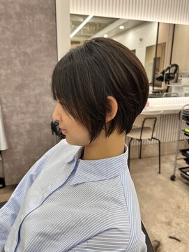 アルメリア 池袋(Arumeria) 丸みショートボブ髪質改善レイヤーカット