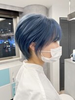 アンドソー 池袋(&so.)&nbsp;ハイトーンカラー/ホワイトブロンド／レイヤーカット/池袋