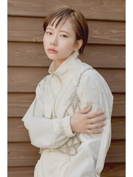 バブルス 溝の口(BUBBLES) モードに魅せるタイトショート/大人ショート/溝の口美容室