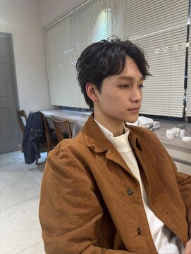 キャンバス バイ ネオリーブ 横浜西口(Canvas by neo.) 横浜★毛流れフェザーパーマメンズパーマ