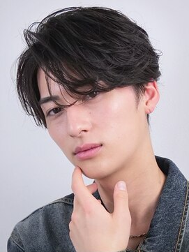 オーシャントーキョー 原宿(OCEAN TOKYO) ニュアンスパーマセンターパート