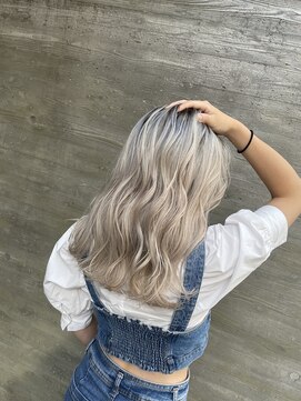 ポート バイ プライマル(port by primal) 黒髪カタログ/クラゲヘアー/オリーブグレー/ラベンダー