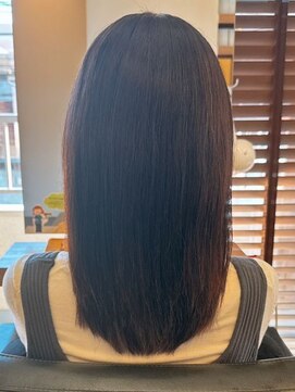 【82.カラー×髪質改善】縮毛矯正・白髪染め・ショートカット♪