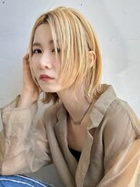 トルネード(TORNADO) 透明感ブロンドボブ