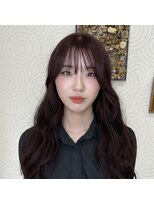 ヘアデザインサロン246&nbsp;ダブルカラー/TOKIOトリートメント/韓国ヘア/ボルドーカラー