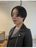 大阪梅田/顔周り/イメチェン/ショート/ボブ/レイヤーカット/20代
