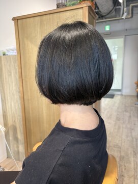 ジャストビューティ ルフレ 金沢八景店(Just Beauty Rufure) ショートボブ/ボブ/白髪ぼかし/白髪染め