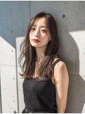 色気漂う☆ツヤ感あふれる大人リラクシーロング