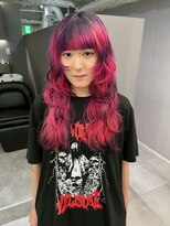 ロテサカエ(Lote.Sakae)&nbsp;着物ヘア/大人ガーリー/ダークアッシュ/似合わせカット/栄