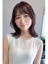 ケアアンドデザイン 今里本店(care&design fulfill)&nbsp;【外ハネミディアム】【顔周りカット】【小顔カット】20代30代