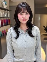 サンド 池袋 2nd(sand) レイヤーカット/ミディアムレイヤー/ハッシュカット/顔周り