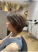 大人ウルフショート/白髪ぼかし/ダブルカラー archive垂水