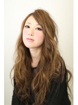 アース コアフュールボーテ 長野稲田店(EARTH coiffure beaute)&nbsp;ガーリーウェーブヘア