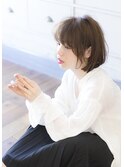 耳かけ簡単スタイリングの大人ボブ/ザシーバイアフロート海老名