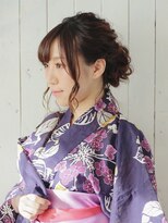 ヘアメイク エンカレッジ(HAIR MAKE encourage)&nbsp;ルーズサイドシニョン