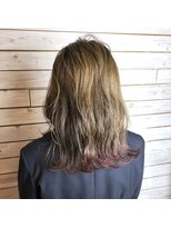 デコヘアー キートス(DECO HAIR kiitos)&nbsp;裾カラーピンク