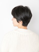 黒髪/ボブルフ/ネビージュ/小顔/ワンレン/銀座