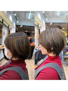 アヴァロン(AVALON) 【mag  ginza】絶壁解消！！横顔美人なオトナのショートボブ23