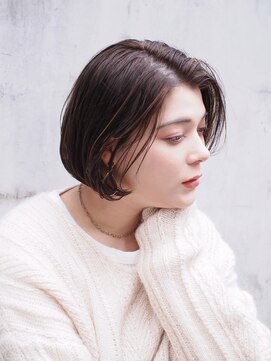 エラ(ELLA) 大人可愛いボブ×ハイライトカラー