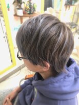 ヘアメイク リーフ 茂原店(HAIRMAKE Leaf) lavenderハイライト