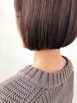 ヘアーアンドスパ フェリーチェ ミチ 野田屋町店(HAIR&SPA felice MICHI) 【feliceMICHI島田和也】ぱつっとボブ