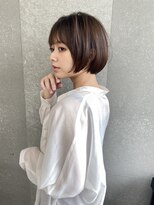 レーヴバイロンド 仙台(Reve by Lond)&nbsp;大人かわいいショートボブ　美髪　ネビージュ