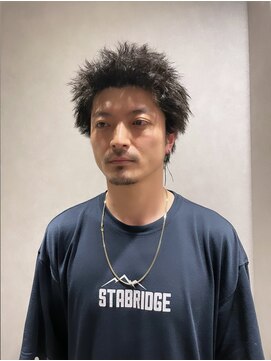 サク(Sac.) メンズ　ツイストパーマ　恵比寿sac. みつよ