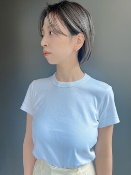 ラウンジ モリオ イケブクロ(Lounge MORIO Ikebukuro) 【morio池袋】かっこよくて色っぽい耳掛けボブ♪