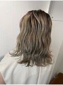 ハイライトカラー ヌナボブ チャンモリ ボブルフ
