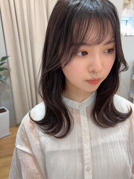 ヴィンスジオ 岐阜駅南(vince gio) 顔まわりカット/くびれヘア