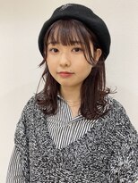 ギフト(GIFT)&nbsp;pink brown 暖色カラー　ブリーチなしダブルカラー　血色カラー