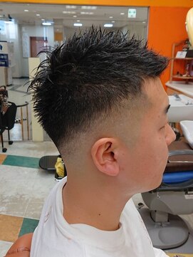 アポロカットステージ 相模大野店 アップバング/ツーブロックマッシュ<理容室>[メンズ/相模大野]