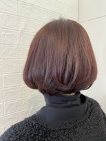 アメイジングヘアー 中沢店(AMAZING HAIR) ボブ×ピンク