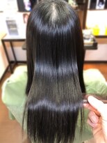 ヘアーメイク クーラ 行橋店(Hair make CURA) 20代30代40代髪質改善トリートメント艶感ストレート透明感