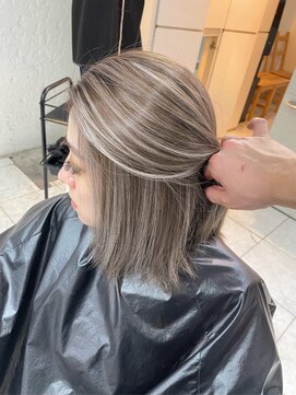 ブレンド 渋谷(BLend) 【BLend渋谷】髪質改善 艶髪 ハイライトカラー