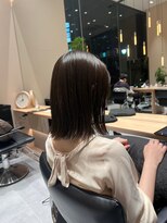 ガリカ 横浜(Gallica) 【後藤嵩広】大人っぽい外ハネミディアム/20代30代40代◎